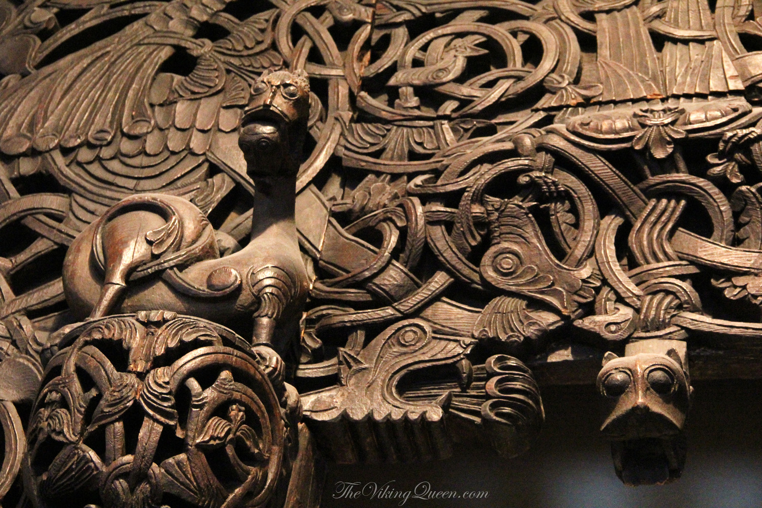 wood carving TheVikingQueen